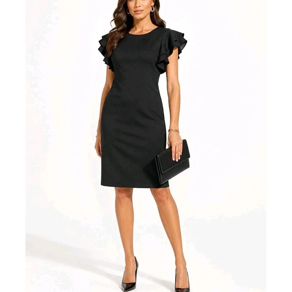 tommy hilfiger dress black Buy Tommy Hilfiger Black Gold Tone Button Midi Dress from Next USA